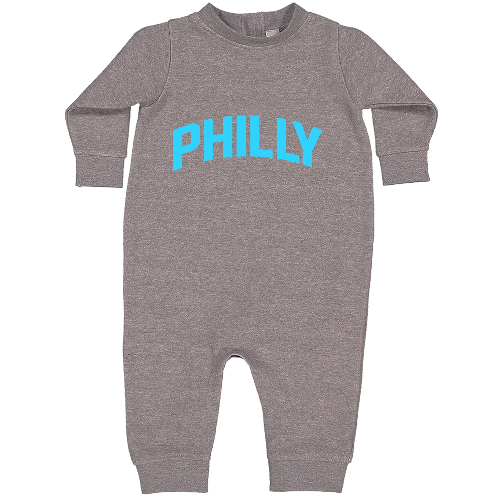 Philly Philadelphia Pride Toddler Hoodie Or Infant Fleece Romper Heather Grey