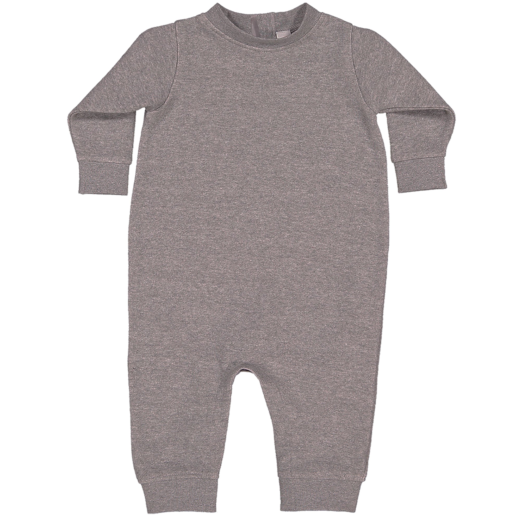 Basics - Pure & Simple Blank Apparel Toddler Hoodie Or Infant Fleece Romper Heather Grey