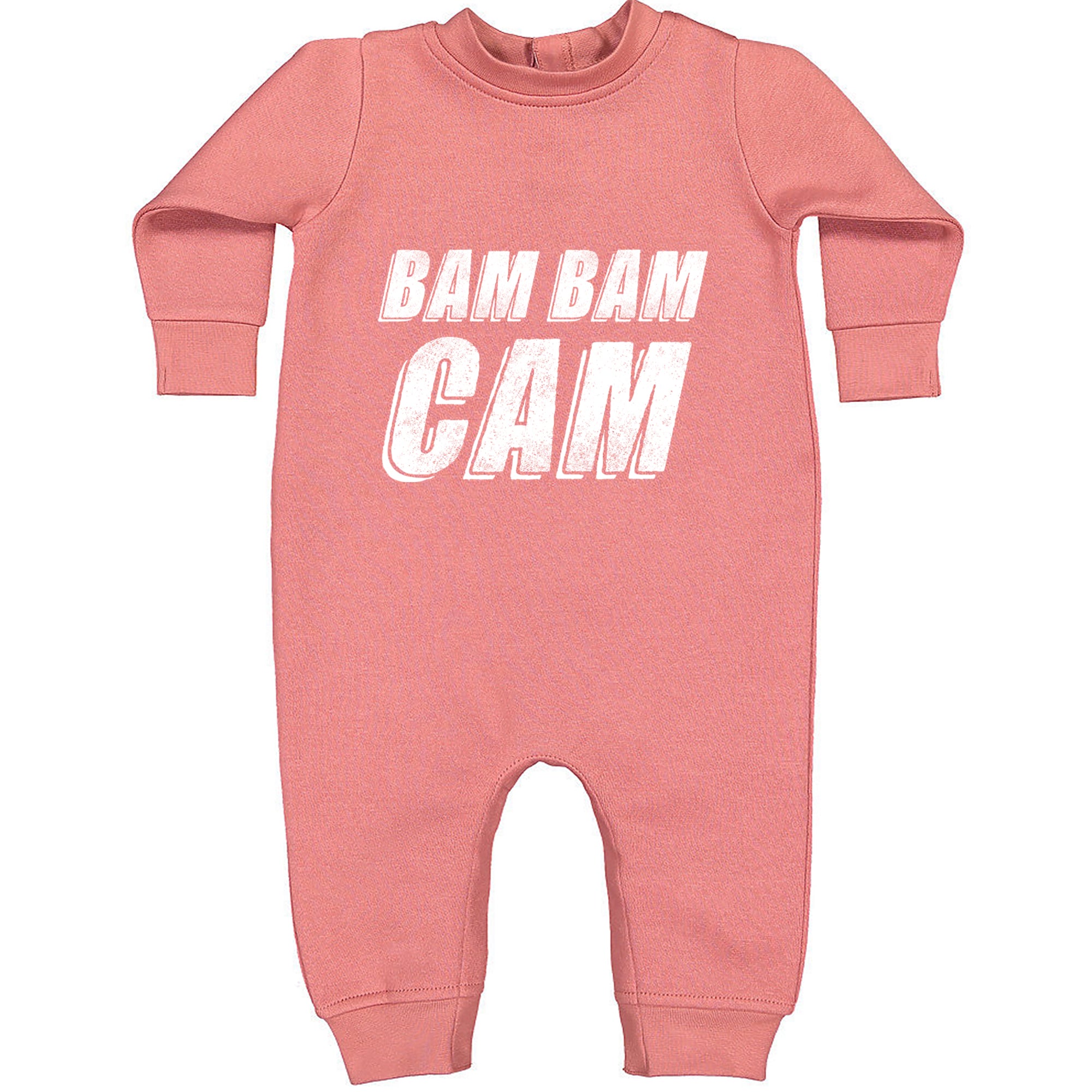 Bam Bam Cam Toddler Hoodie Or Infant Fleece Romper Mauve