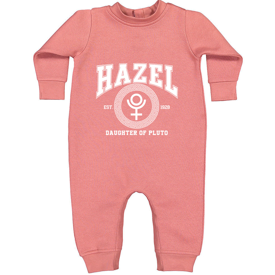 Hazel Daughter of Pluto Roman Gold Toddler Hoodie Or Infant Fleece Romper Mauve