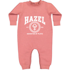 Hazel Daughter of Pluto Roman Gold Toddler Hoodie Or Infant Fleece Romper Mauve