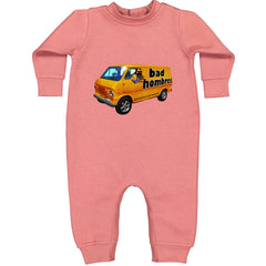 Bad Hombres Van West Chester Band Toddler Hoodie Or Infant Fleece Romper Mauve