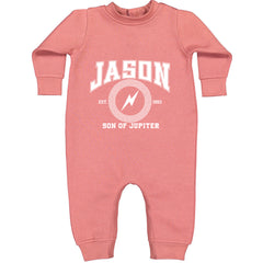 Jason Son of Jupiter Storm Bringer Toddler Hoodie Or Infant Fleece Romper Mauve