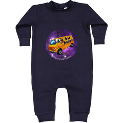 Bad Hombres Space West Chester Band Toddler Hoodie Or Infant Fleece Romper Navy Blue