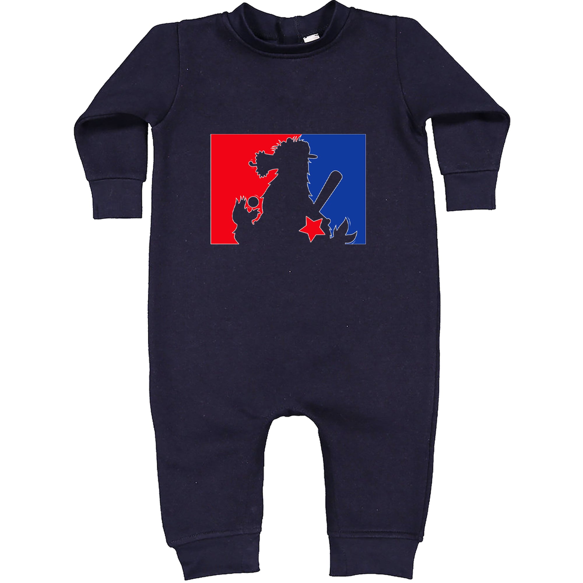 Philly Baseball Phan Toddler Hoodie Or Infant Fleece Romper Navy Blue