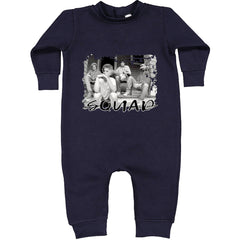 Squad Golden Girls Toddler Hoodie Or Infant Fleece Romper Navy Blue
