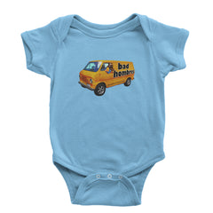 Bad Hombres Van West Chester Band Infant One-Piece Romper Bodysuit Or Toddler T-shirt Light Blue