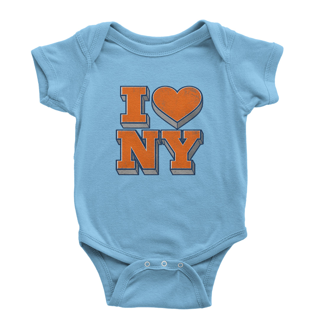 New York City Pride Heart Infant One-Piece Romper Bodysuit Or Toddler T-shirt Light Blue