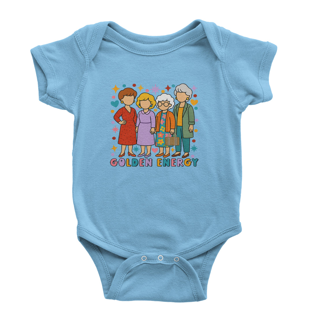 Golden Forever Golden Girls Infant One-Piece Romper Bodysuit Or Toddler T-shirt Light Blue