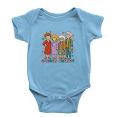 Golden Forever Golden Girls Infant One-Piece Romper Bodysuit Or Toddler T-shirt Light Blue