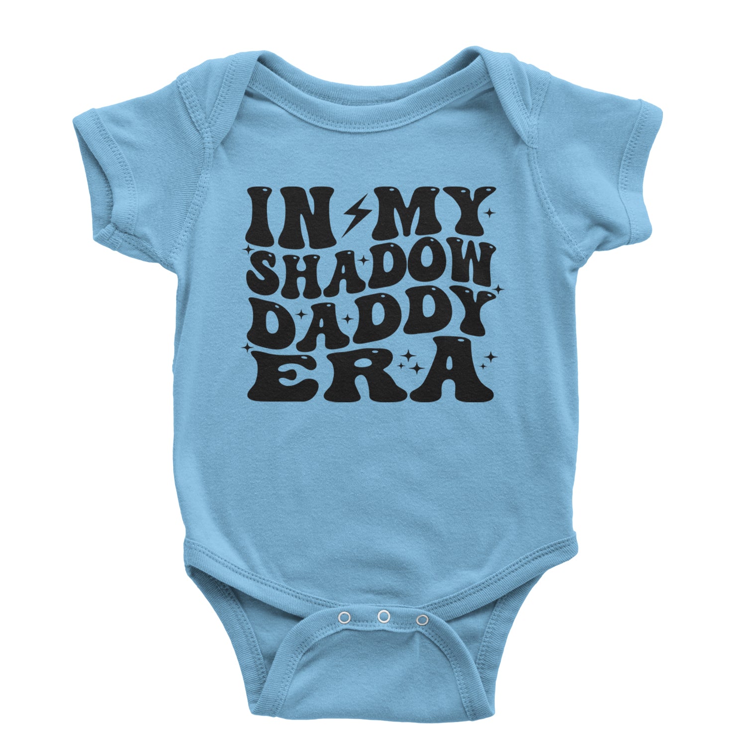 In My Shadow Daddy Era Romantasy Infant One-Piece Romper Bodysuit or Toddler T-shirt Light Blue