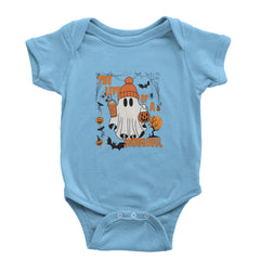 Life of a Showghoul Halloween Showgirl Vibes Infant One-Piece Romper Bodysuit or Toddler T-shirt Light Blue