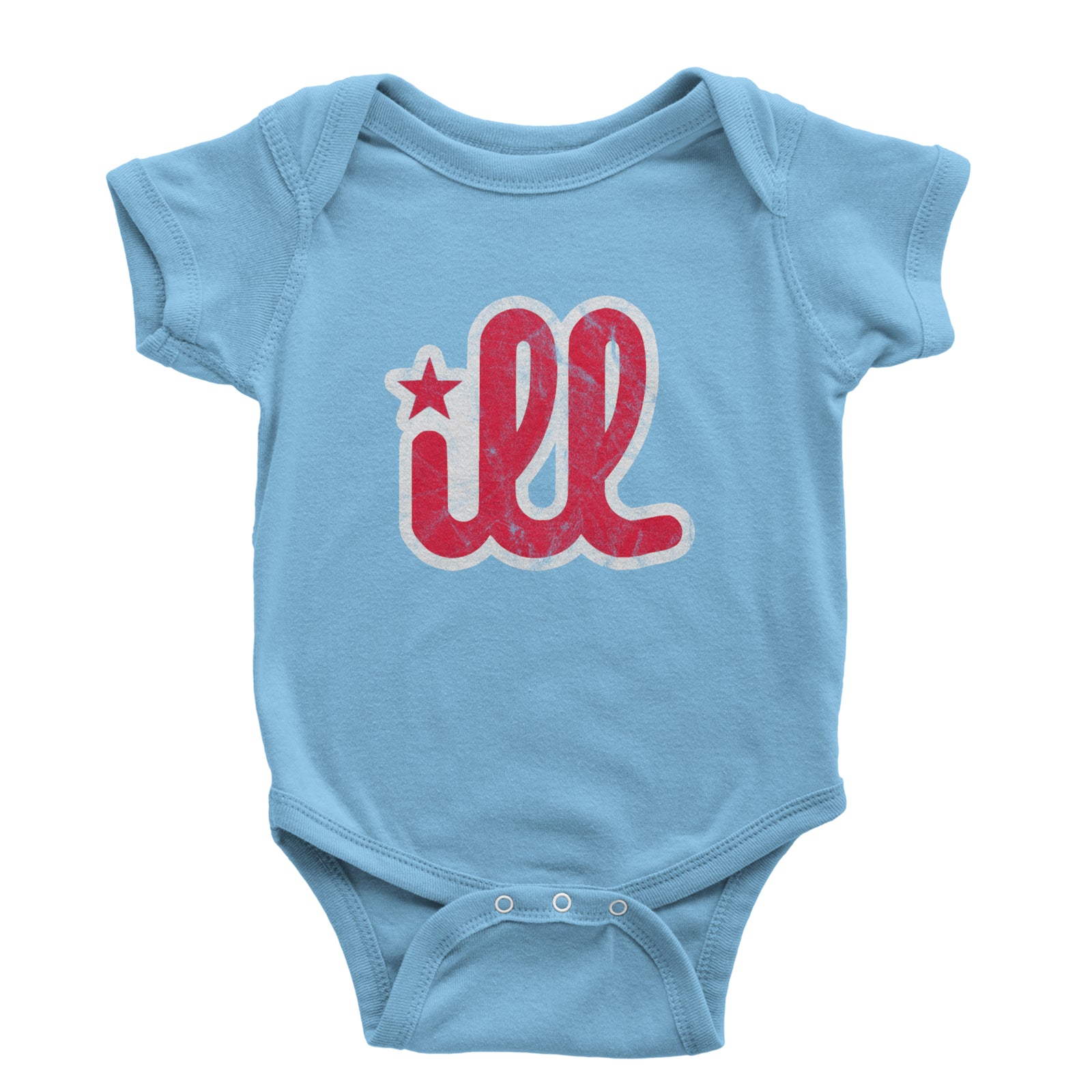 ILL Vintage It's A Philly Thing Infant One-Piece Romper Bodysuit Or Toddler T-shirt Light Blue