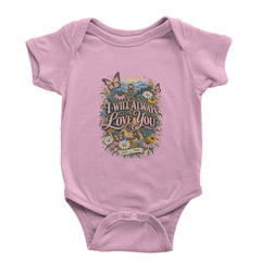 I Will Always Love You Dolly Infant One-Piece Romper Bodysuit Or Toddler T-shirt Light Pink