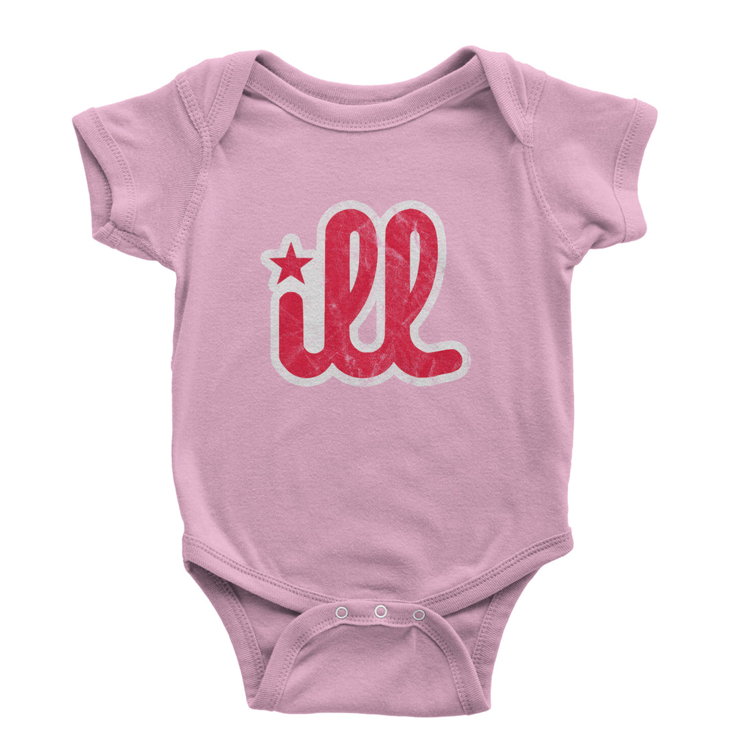 ILL Vintage It's A Philly Thing Infant One-Piece Romper Bodysuit Or Toddler T-shirt Light Pink