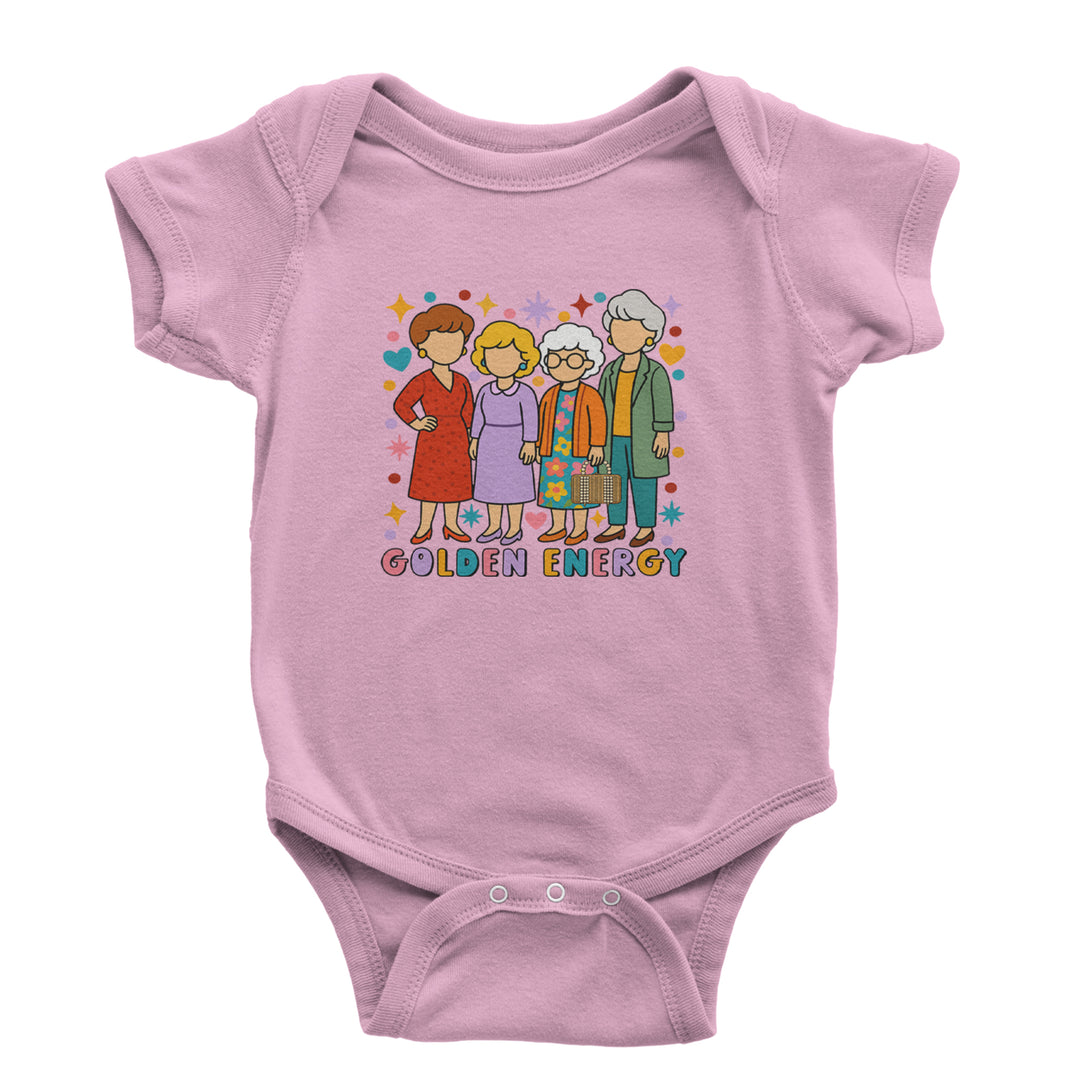 Golden Forever Golden Girls Infant One-Piece Romper Bodysuit Or Toddler T-shirt Light Pink