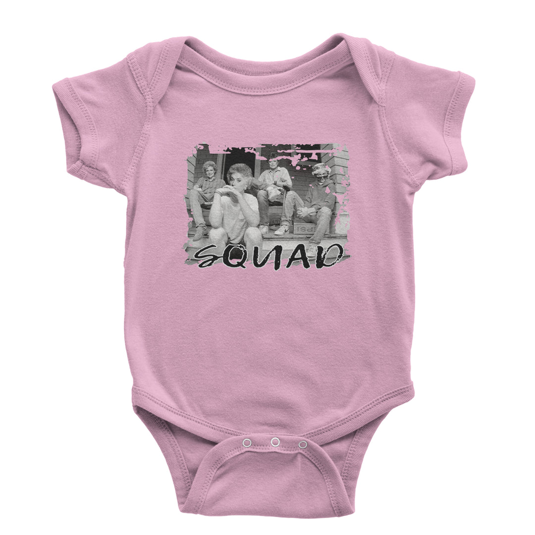 Squad Golden Girls Infant One-Piece Romper Bodysuit Or Toddler T-shirt Light Pink