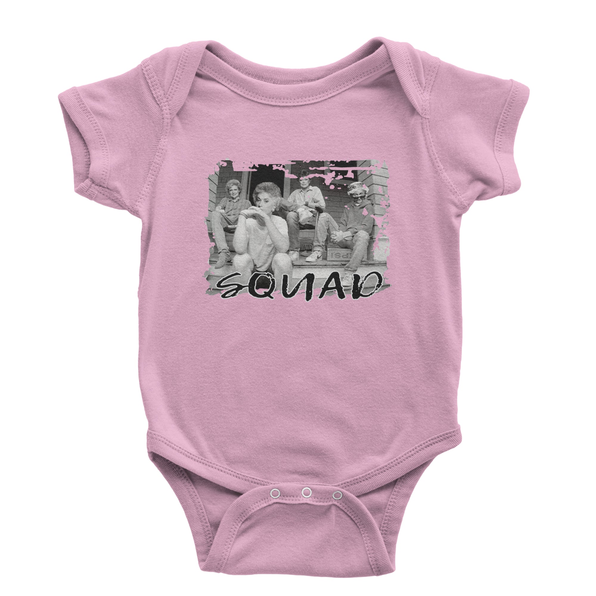 Squad Golden Girls Infant One-Piece Romper Bodysuit Or Toddler T-shirt Light Pink