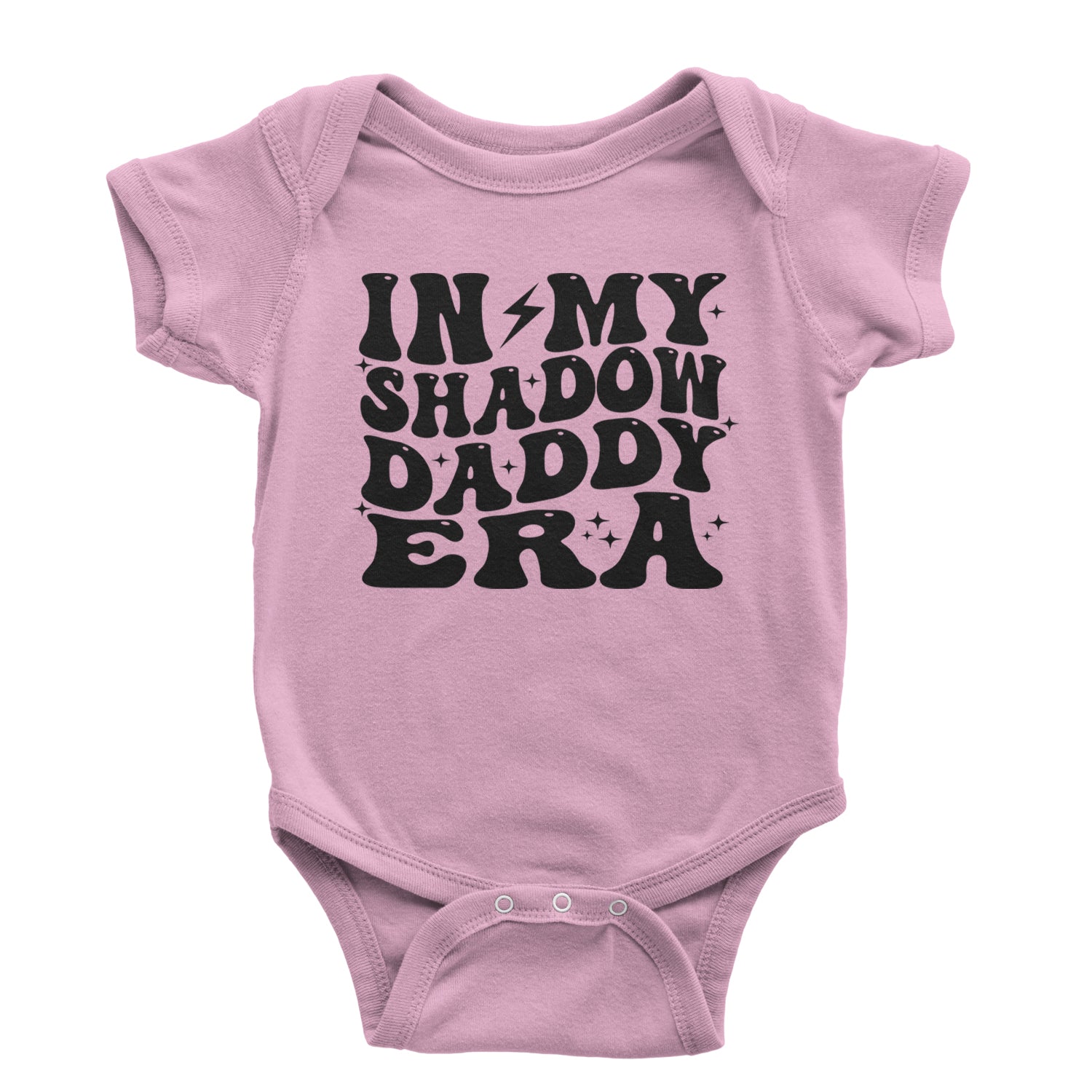 In My Shadow Daddy Era Romantasy Infant One-Piece Romper Bodysuit or Toddler T-shirt Light Pink