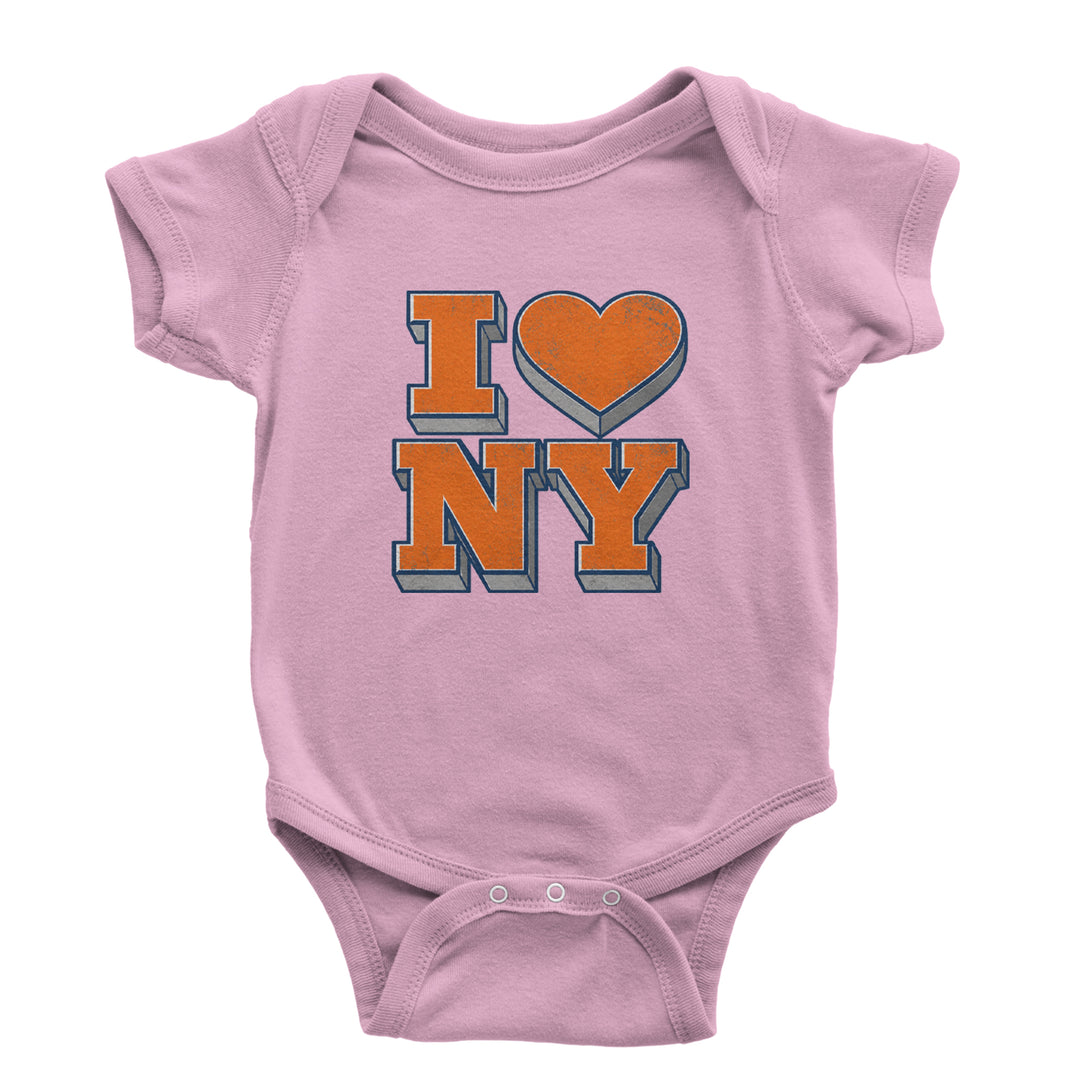 New York City Pride Heart Infant One-Piece Romper Bodysuit Or Toddler T-shirt Light Pink