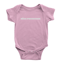 Miss Possessive Music Infant One-Piece Romper Bodysuit Or Toddler T-shirt Light Pink