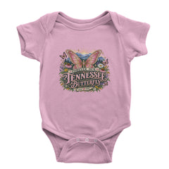 Forever Our Tennessee Butterfly Dolly Infant One-Piece Romper Bodysuit Or Toddler T-shirt Light Pink