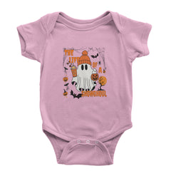 Life of a Showghoul Halloween Showgirl Vibes Infant One-Piece Romper Bodysuit or Toddler T-shirt Light Pink