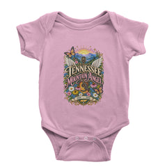 Tennessee Mountain Angel Wings Dolly Infant One-Piece Romper Bodysuit Or Toddler T-shirt Light Pink