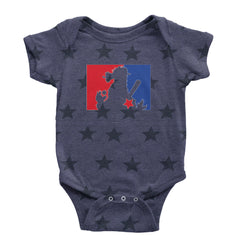 Philly Baseball Phan Infant One-Piece Romper Bodysuit Or Toddler T-shirt Navy Blue STAR