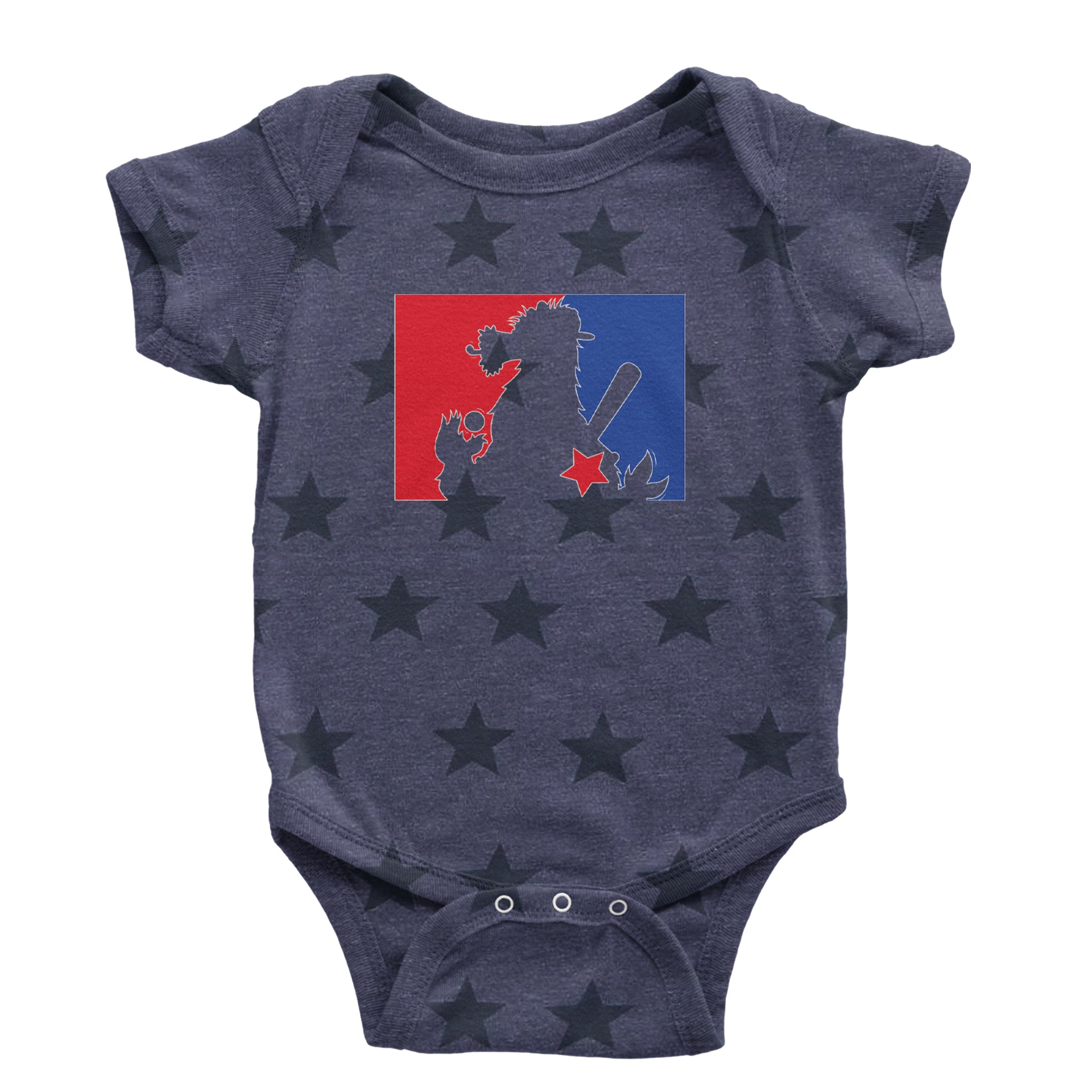 Philly Baseball Phan Infant One-Piece Romper Bodysuit Or Toddler T-shirt Navy Blue STAR