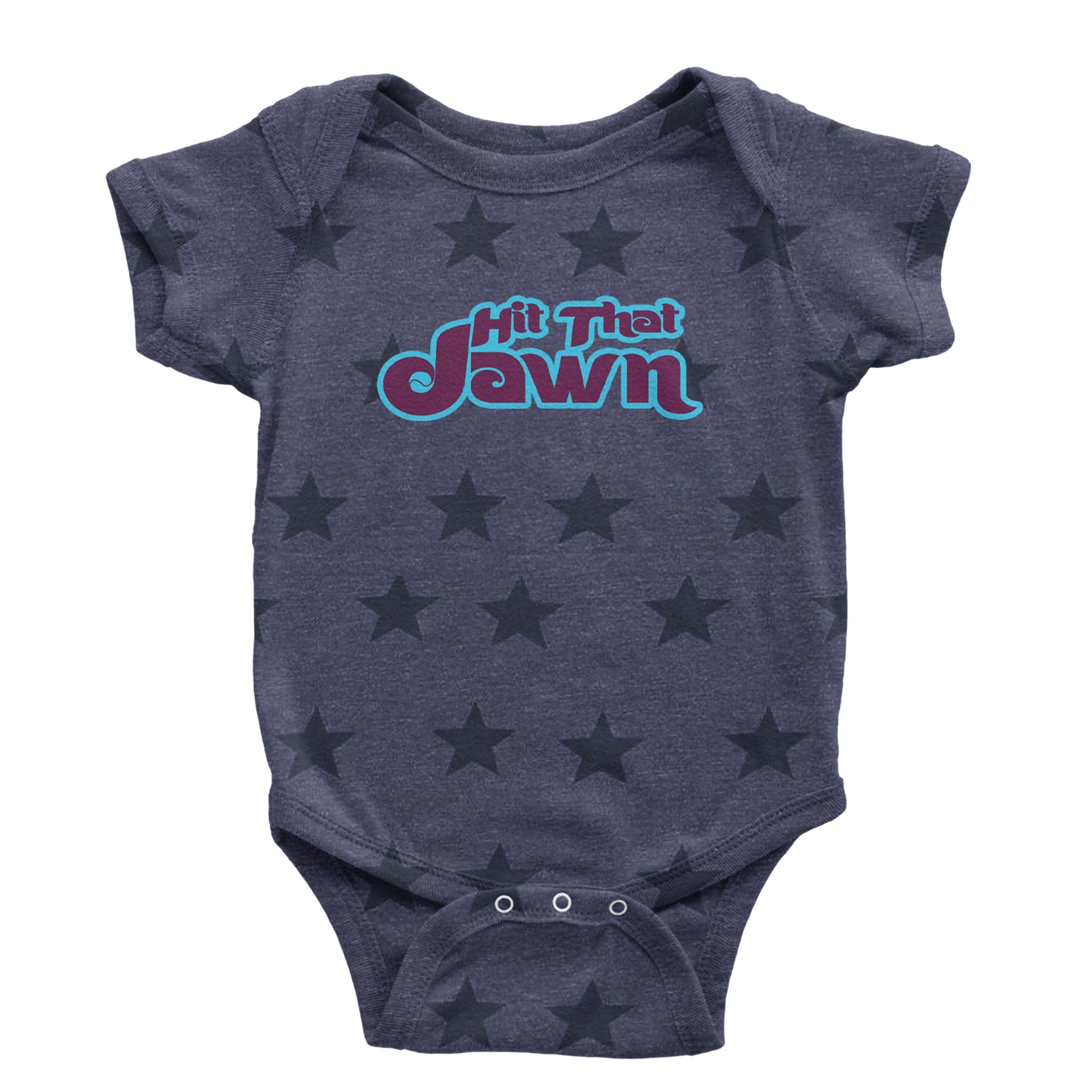 Hit That Jawn Philly Baseball Infant One-Piece Romper Bodysuit Or Toddler T-shirt Navy Blue STAR