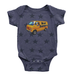 Bad Hombres Van West Chester Band Infant One-Piece Romper Bodysuit Or Toddler T-shirt Navy Blue STAR