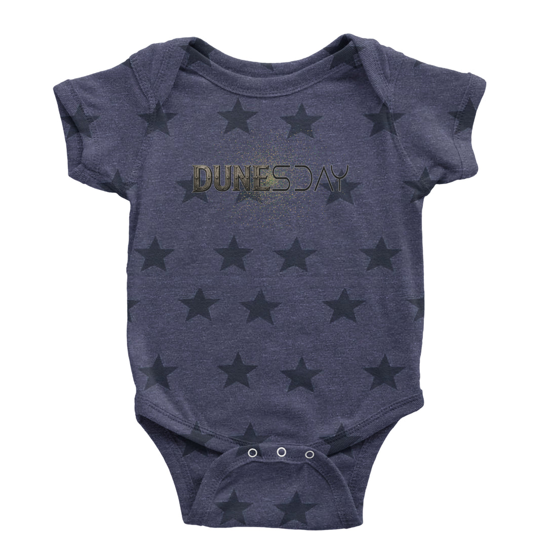 DunesDay Desert Apocolypse Infant One-Piece Romper Bodysuit Or Toddler T-shirt Navy Blue STAR