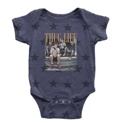 Golden Girls Thug Life Street Infant One-Piece Romper Bodysuit Or Toddler T-shirt Navy Blue STAR