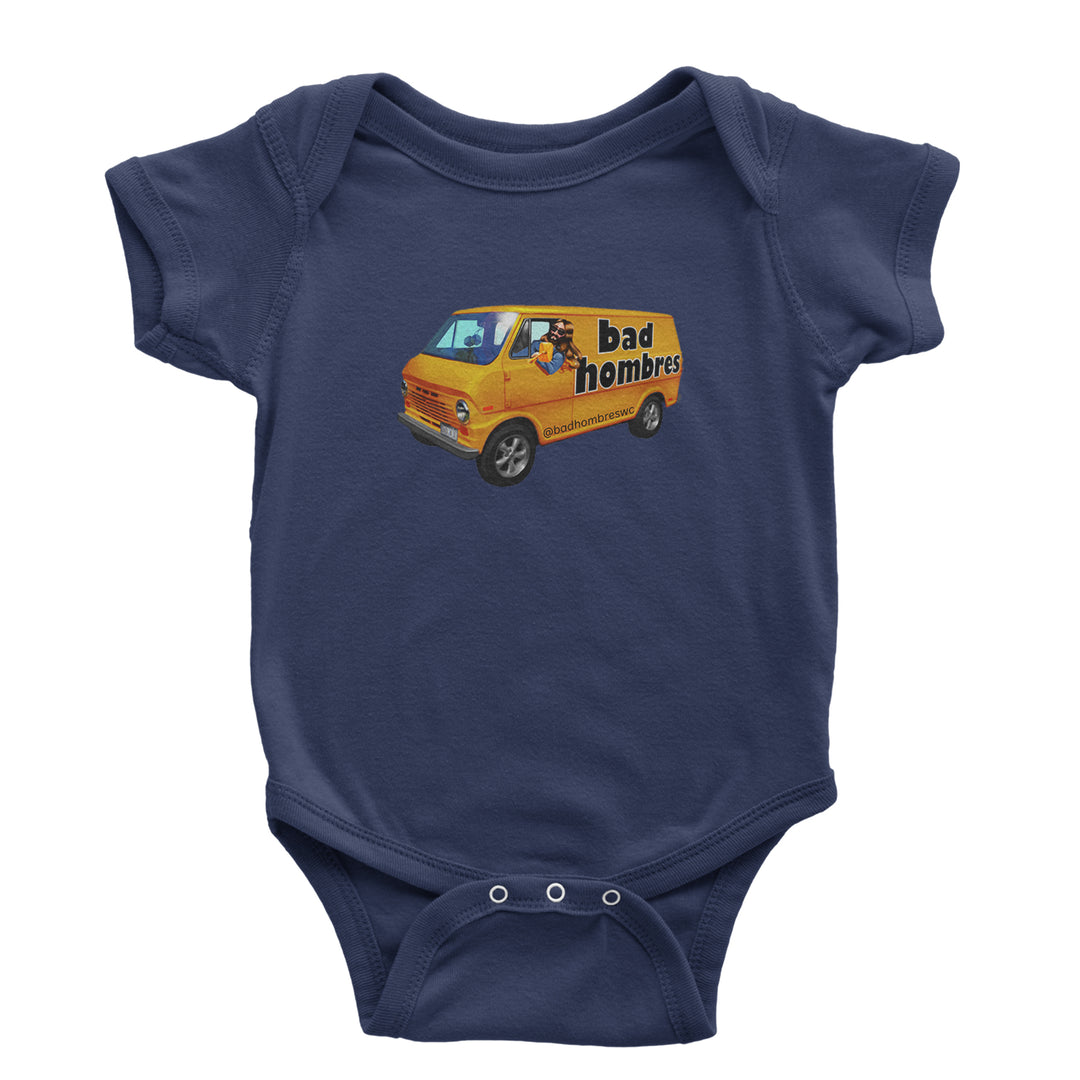 Bad Hombres Van West Chester Band Infant One-Piece Romper Bodysuit Or Toddler T-shirt Navy Blue