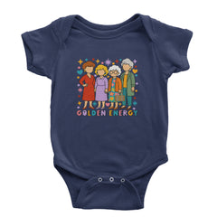 Golden Forever Golden Girls Infant One-Piece Romper Bodysuit Or Toddler T-shirt Navy Blue