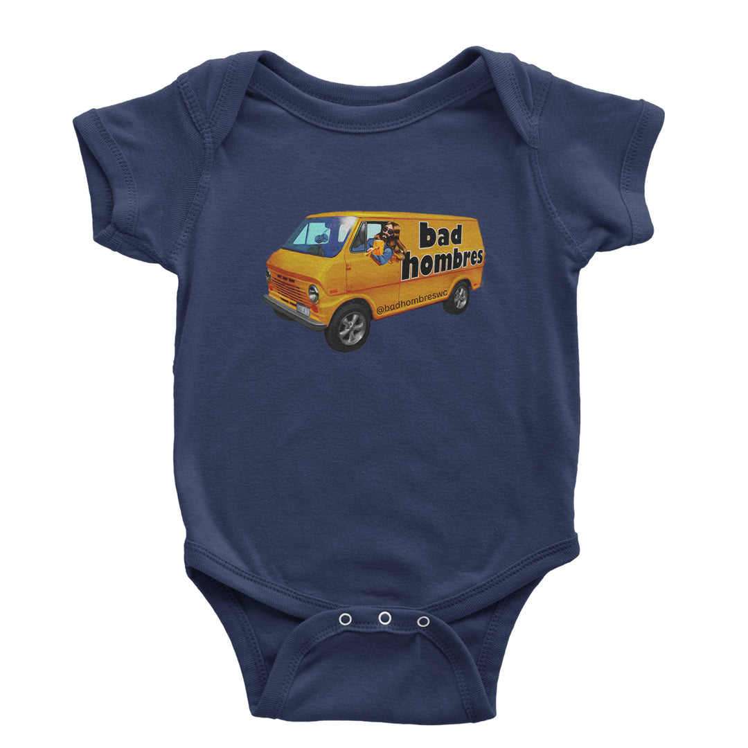 Bad Hombres Van West Chester Band Infant One-Piece Romper Bodysuit Or Toddler T-shirt Navy Blue
