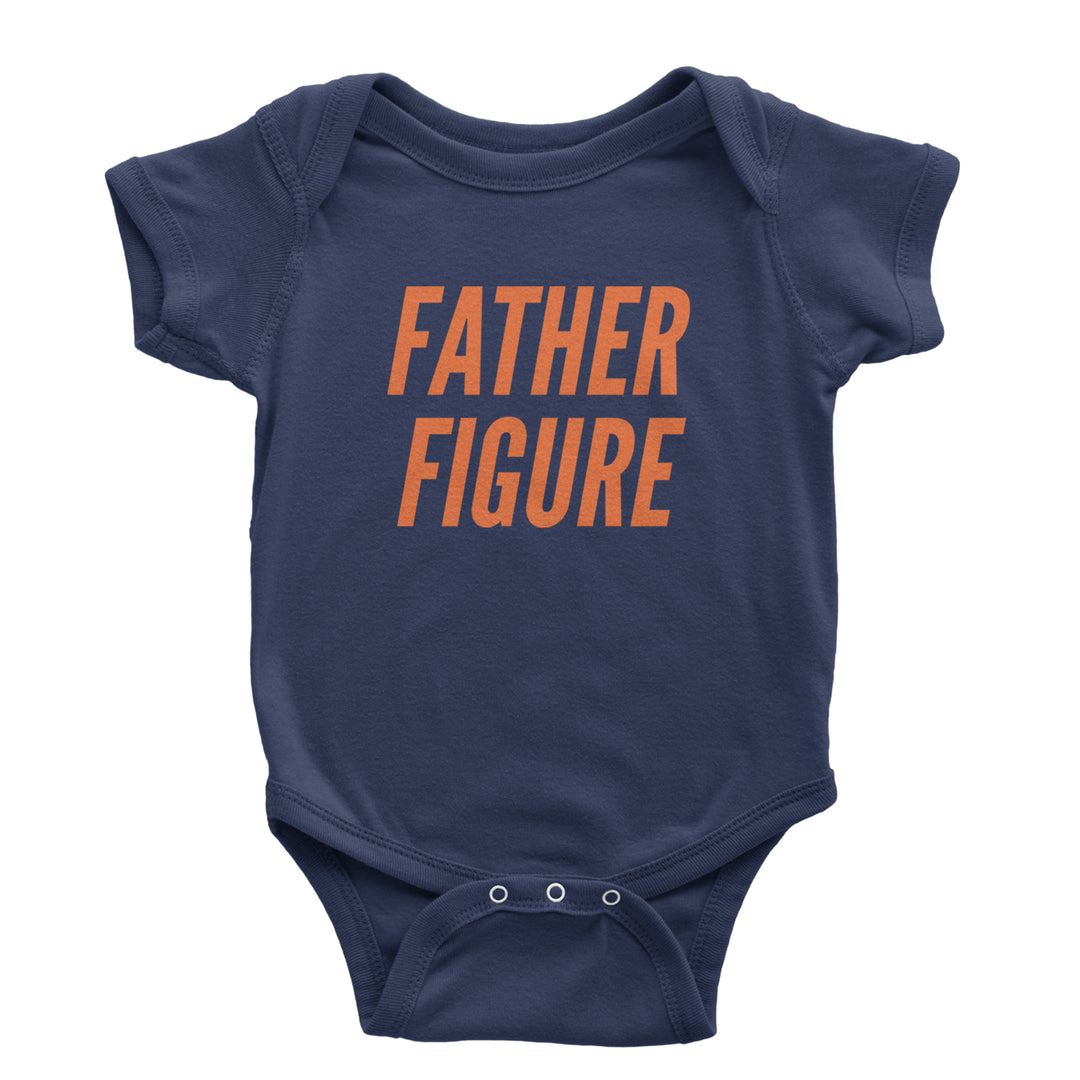 Father Figure Infant One-Piece Romper Bodysuit Or Toddler T-shirt Navy Blue