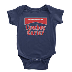 Cowboy Karter Country Act Two Infant One-Piece Romper Bodysuit Or Toddler T-shirt Navy Blue