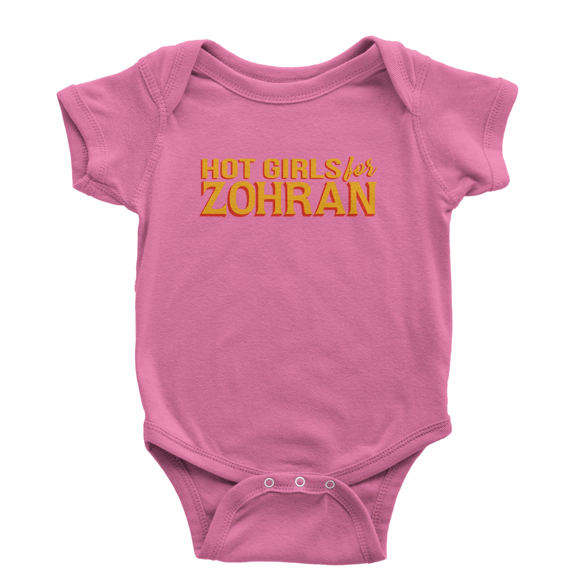 Hot Girls for Zohran Meme Infant One-Piece Romper Bodysuit Or Toddler T-shirt Raspberry