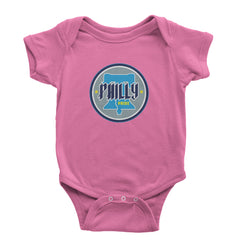 Philly Pride Liberty Bell Infant One-Piece Romper Bodysuit Or Toddler T-shirt Raspberry
