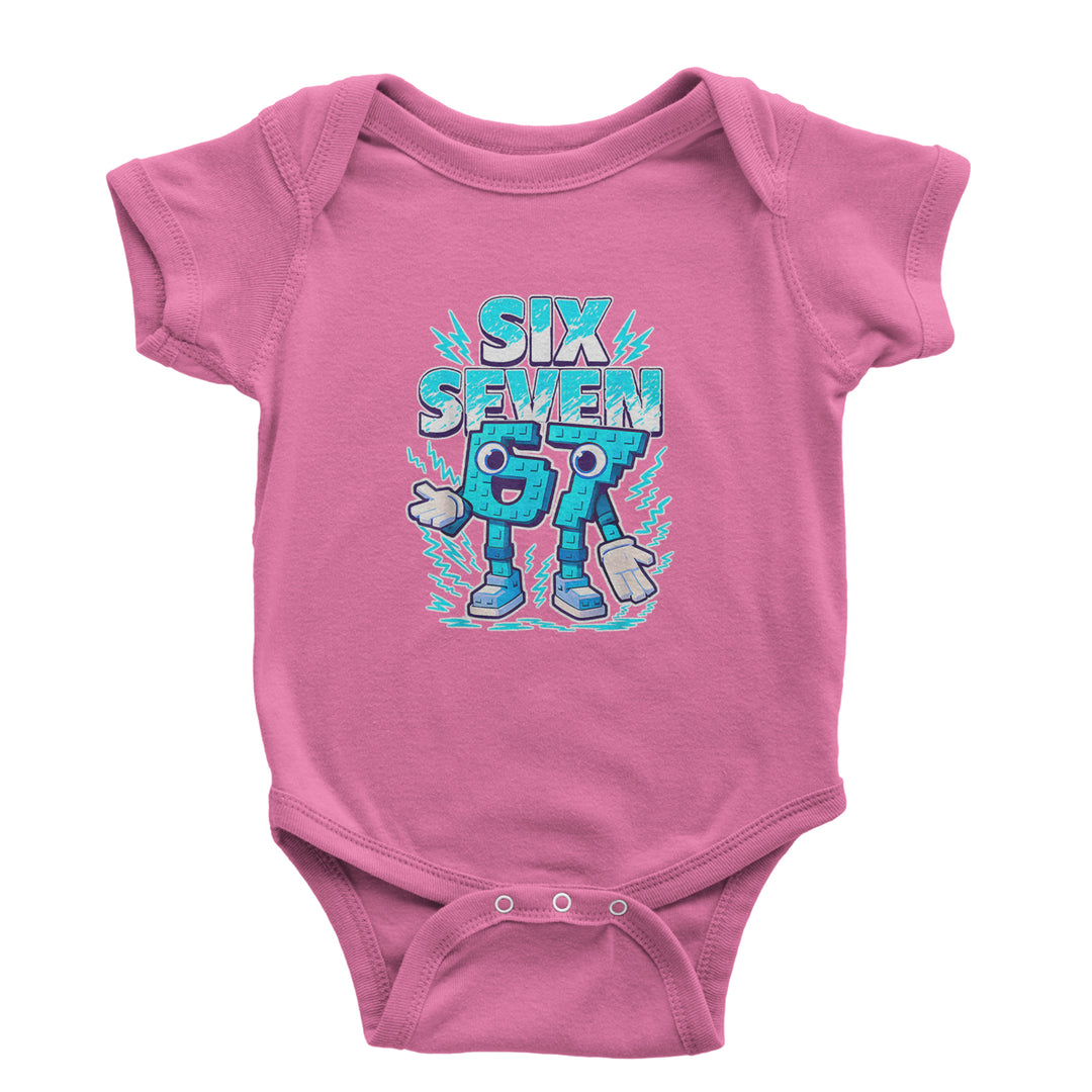67 Brainrot Meme Slang Infant One-Piece Romper Bodysuit Or Toddler T-shirt Raspberry