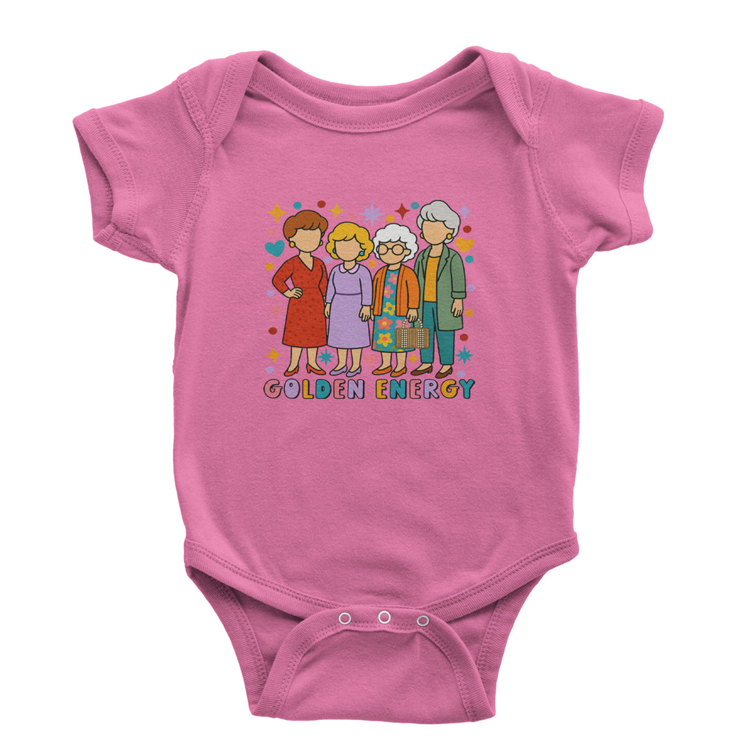 Golden Forever Golden Girls Infant One-Piece Romper Bodysuit Or Toddler T-shirt Raspberry