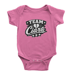 Team Ciara Scamanda Broken Heart Infant One-Piece Romper Bodysuit Or Toddler T-shirt Raspberry