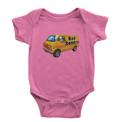Bad Hombres Van West Chester Band Infant One-Piece Romper Bodysuit Or Toddler T-shirt Raspberry