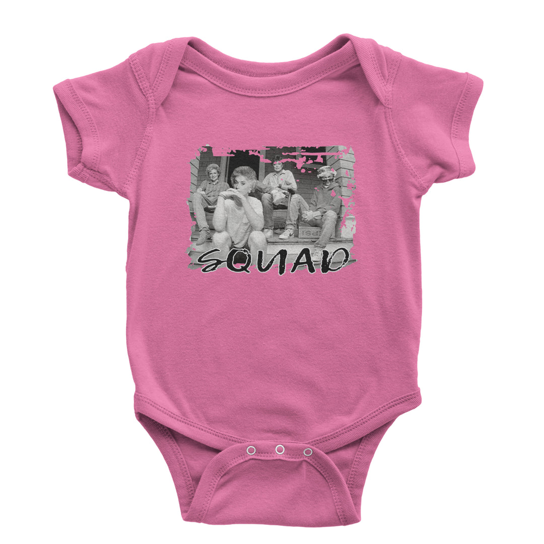 Squad Golden Girls Infant One-Piece Romper Bodysuit Or Toddler T-shirt Raspberry