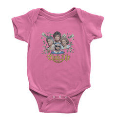 Golden Chain Thug Life Girls Infant One-Piece Romper Bodysuit Or Toddler T-shirt Raspberry