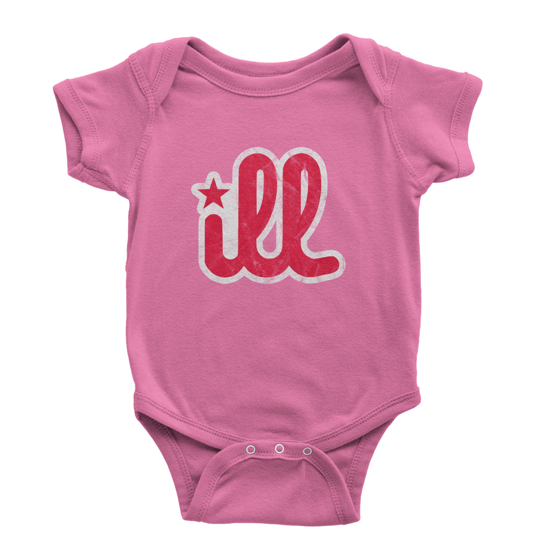 ILL Vintage It's A Philly Thing Infant One-Piece Romper Bodysuit Or Toddler T-shirt Raspberry