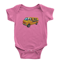 Bad Hombres Van West Chester Band Infant One-Piece Romper Bodysuit Or Toddler T-shirt Raspberry