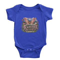 Forever Our Tennessee Butterfly Dolly Infant One-Piece Romper Bodysuit Or Toddler T-shirt Royal Blue